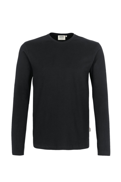 HAKRO Longsleeve Heavy, schwarz