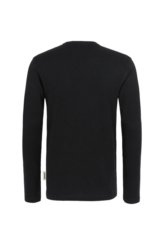 HAKRO Longsleeve Heavy, schwarz, S