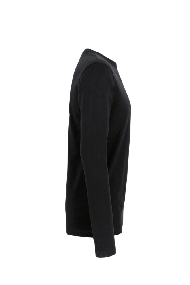 HAKRO Longsleeve Heavy, schwarz, S