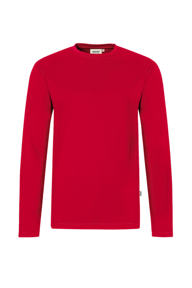 HAKRO Longsleeve MIKRALINAR®, rot, L
