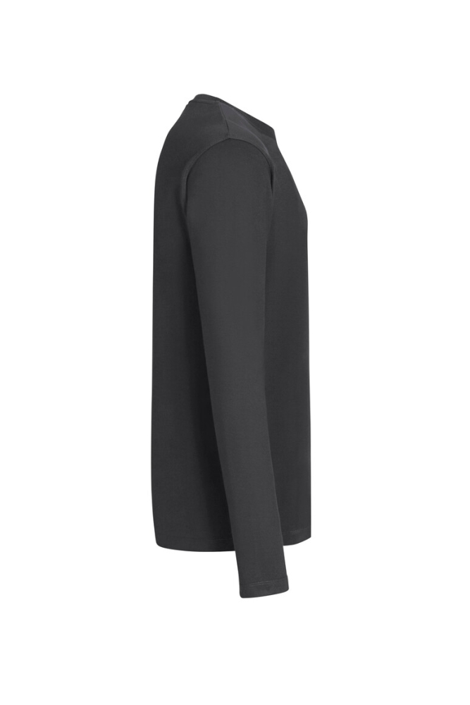 HAKRO Longsleeve MIKRALINAR®, karbongrau, L