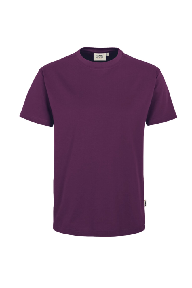 HAKRO T-Shirt MIKRALINAR®, aubergine, S