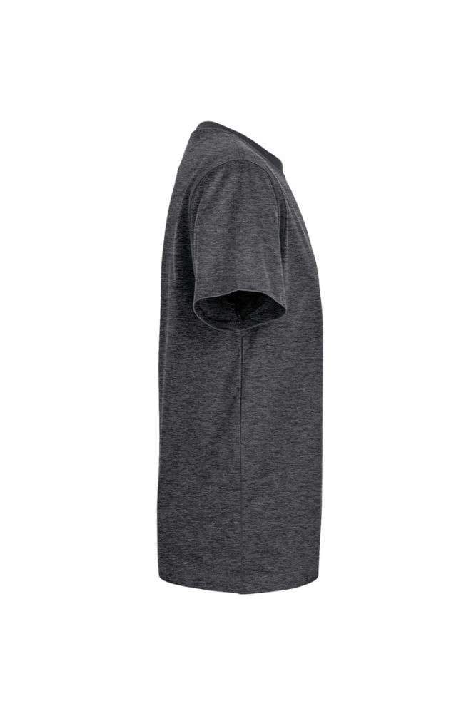HAKRO T-Shirt MIKRALINAR®, anthrazit meliert, M