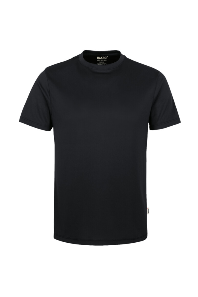 HAKRO T-Shirt COOLMAX®, schwarz