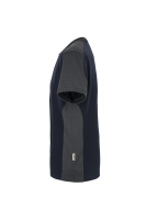 HAKRO T-Shirt Contrast MIKRALINAR®, tinte/anthrazit, 4XL