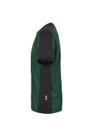 HAKRO T-Shirt Contrast MIKRALINAR®, tanne/anthrazit, S