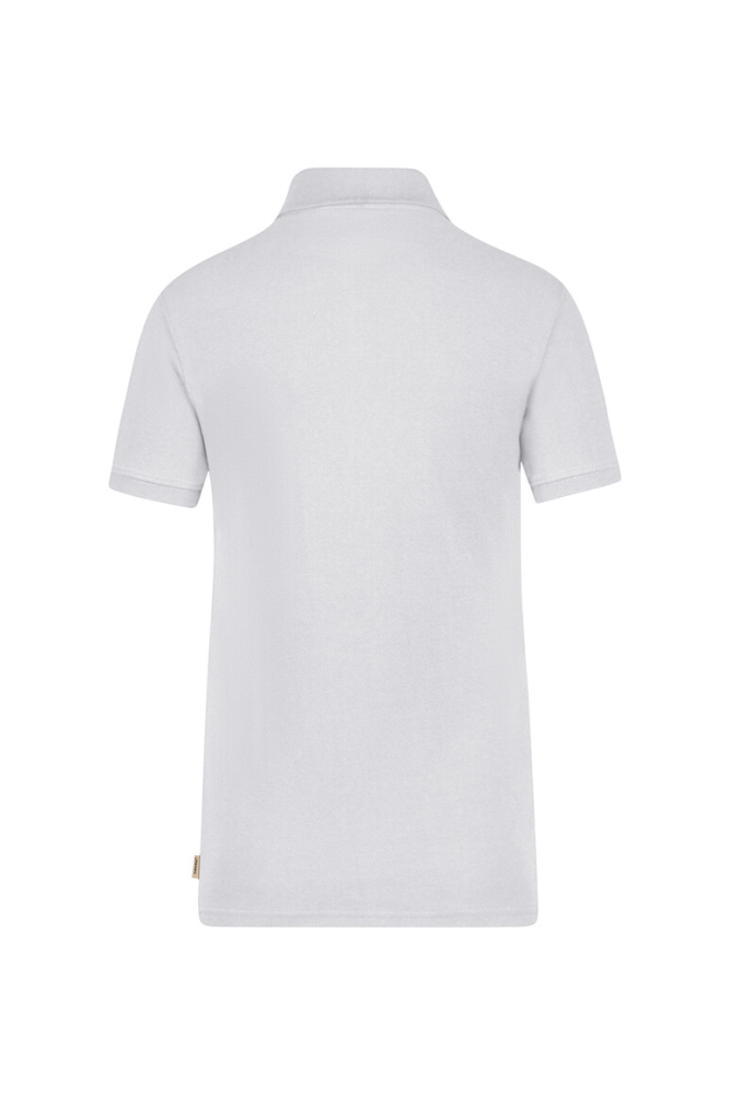 HAKRO Damen Poloshirt Bio-Baumwolle GOTS, weiss, M