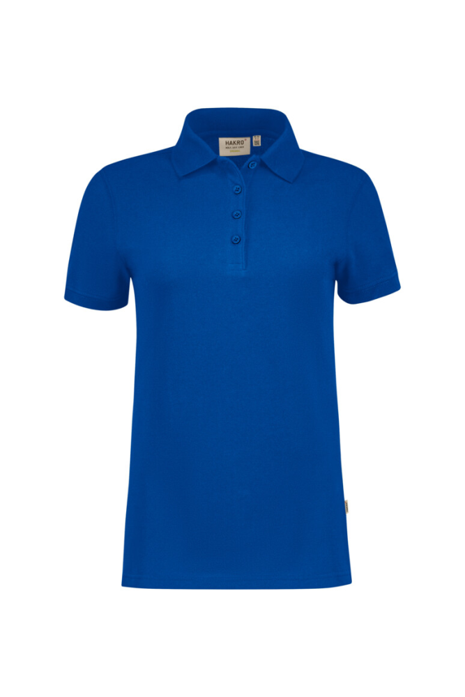 HAKRO Damen Poloshirt Bio-Baumwolle GOTS, royalblau, 2XS