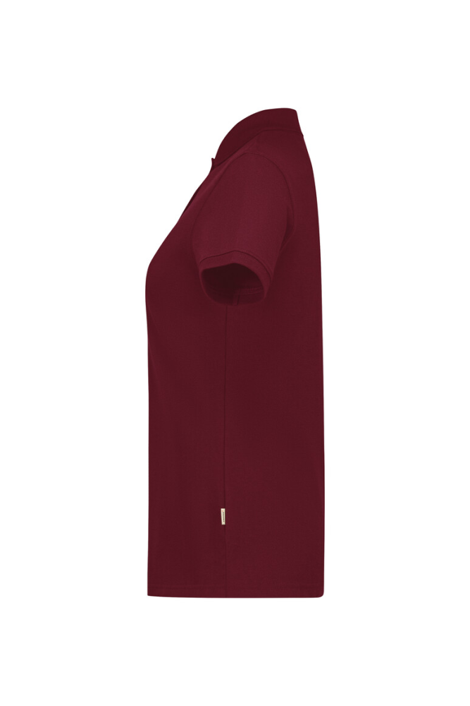 HAKRO Damen Poloshirt Bio-Baumwolle GOTS, weinrot, XS