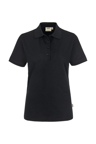 HAKRO Damen Poloshirt MIKRALINAR® ECO, schwarz