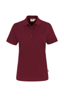 HAKRO Damen Poloshirt MIKRALINAR® ECO, weinrot, S