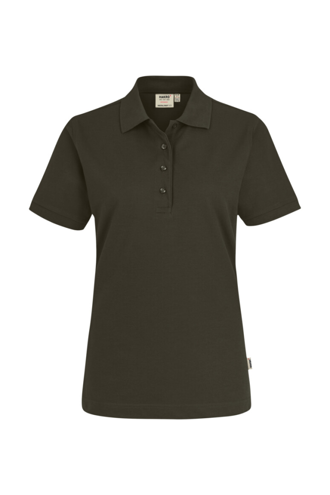 HAKRO Damen Poloshirt MIKRALINAR® ECO, olive, 3XL