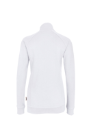 HAKRO Damen Sweatjacke College, weiss