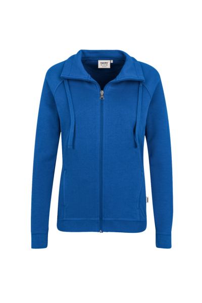 HAKRO Damen Sweatjacke College, royalblau