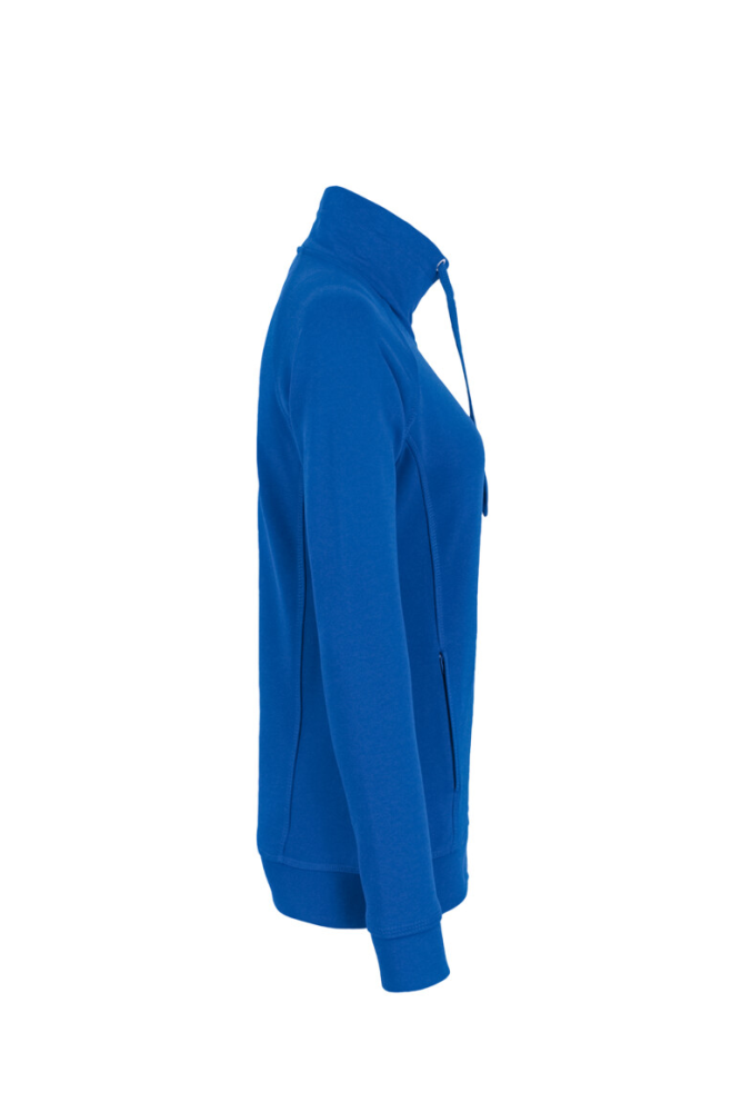 HAKRO Damen Sweatjacke College, royalblau