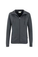 HAKRO Damen Sweatjacke College, anthrazit