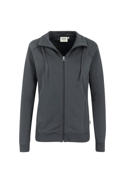 HAKRO Damen Sweatjacke College, anthrazit