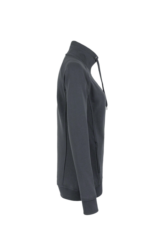 HAKRO Damen Sweatjacke College, anthrazit
