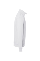 HAKRO Zip-Sweatshirt Premium, weiss, L