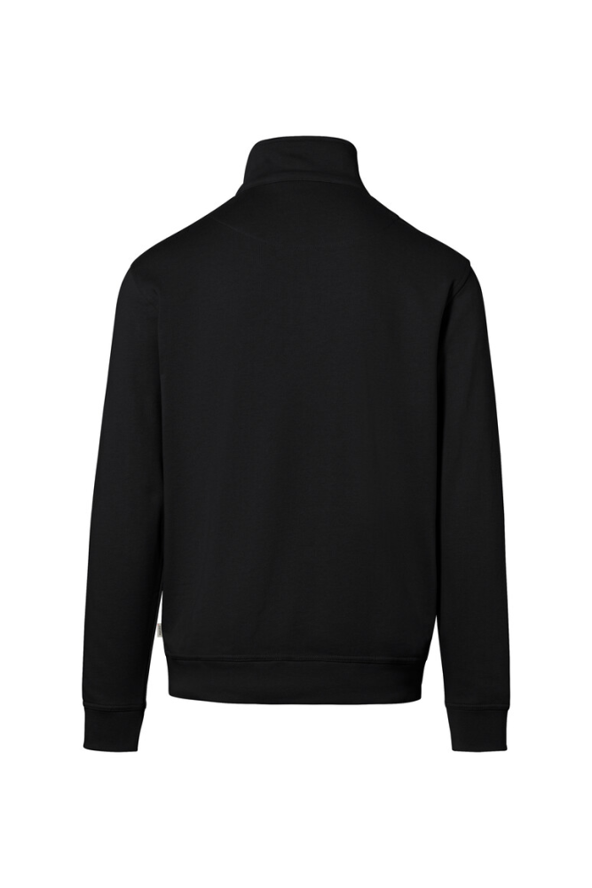 HAKRO Zip-Sweatshirt Premium, schwarz, S