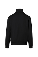 HAKRO Zip-Sweatshirt Premium, schwarz, S