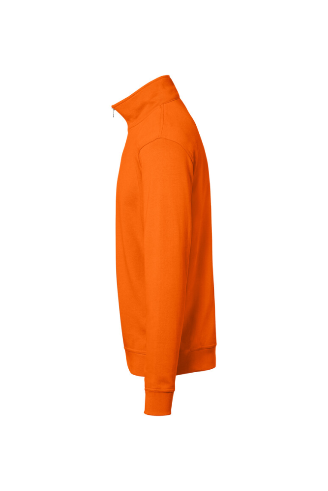 HAKRO Zip-Sweatshirt Premium, orange, L