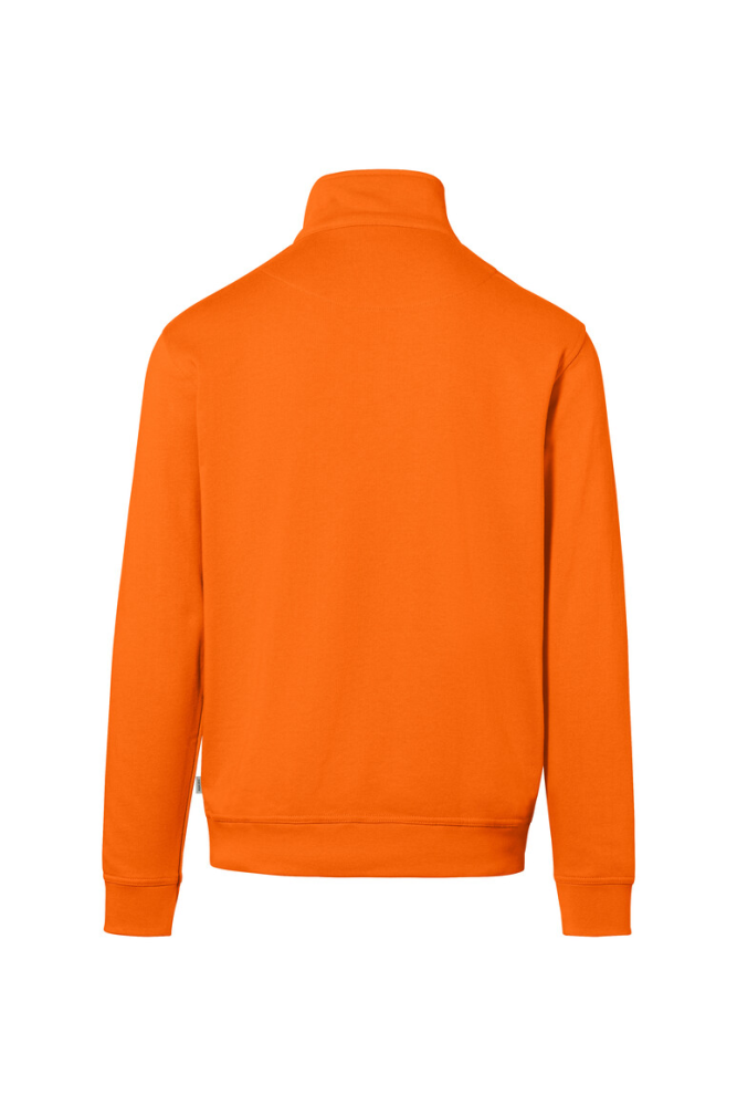 HAKRO Zip-Sweatshirt Premium, orange, L