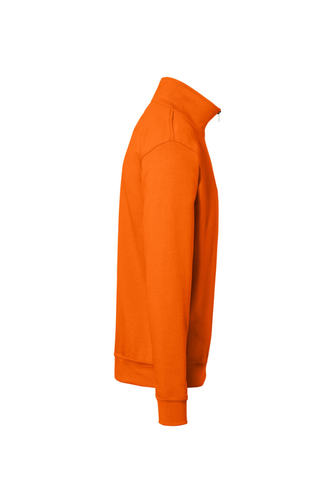 HAKRO Zip-Sweatshirt Premium, orange, L