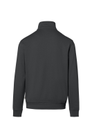 HAKRO Zip-Sweatshirt Premium, anthrazit, 5XL