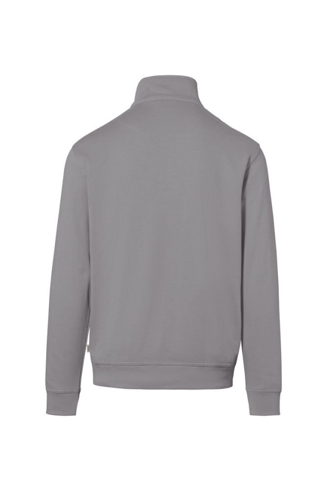 HAKRO Zip-Sweatshirt Premium, titan, S