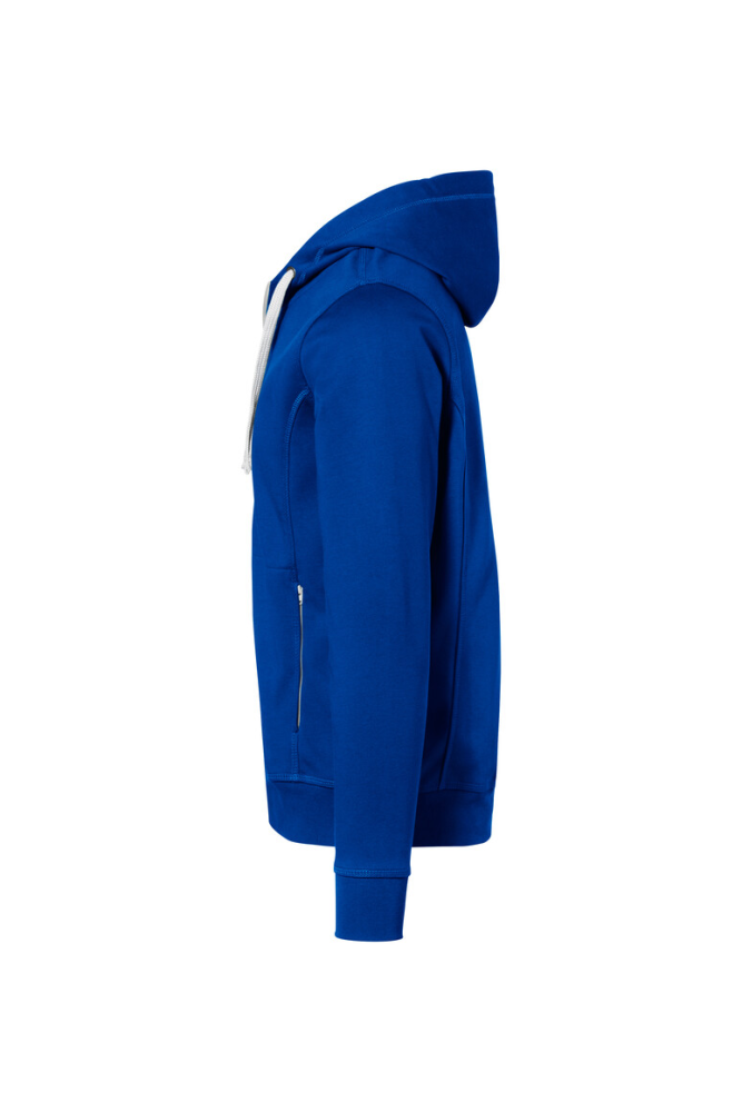 HAKRO Kapuzenjacke Bonded ECO, royalblau/silber, S