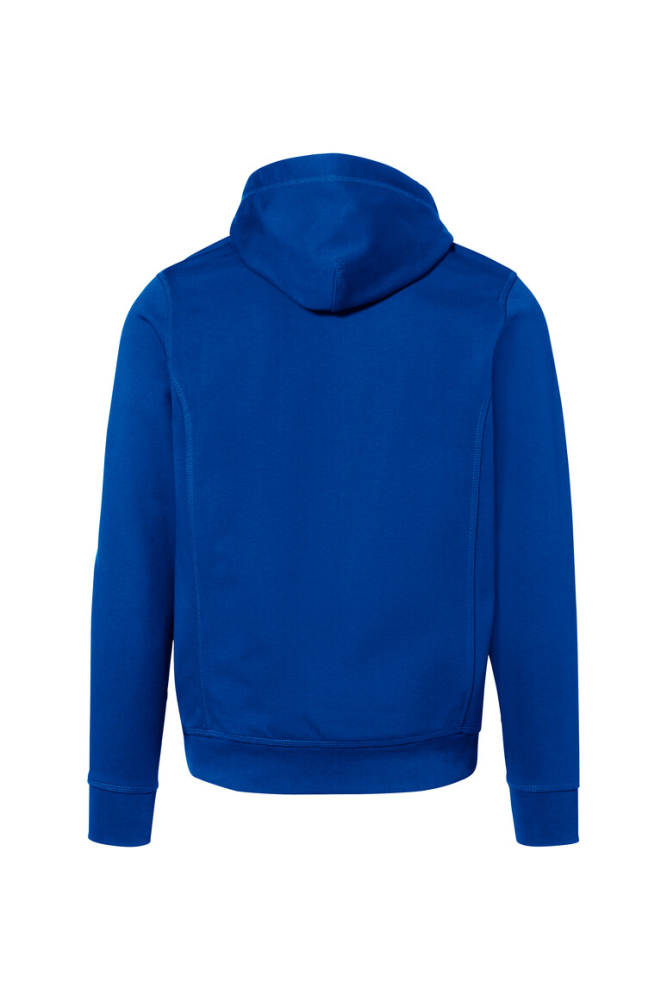 HAKRO Kapuzenjacke Bonded ECO, royalblau/silber, S