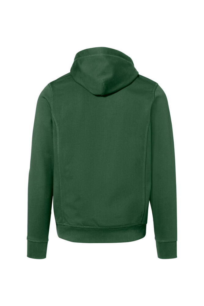 HAKRO Kapuzenjacke Bonded ECO, tanne/silber, M