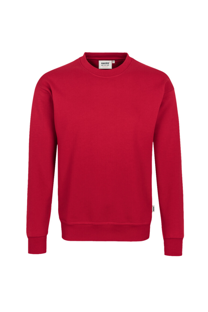 HAKRO Sweatshirt MIKRALINAR®, rot, M