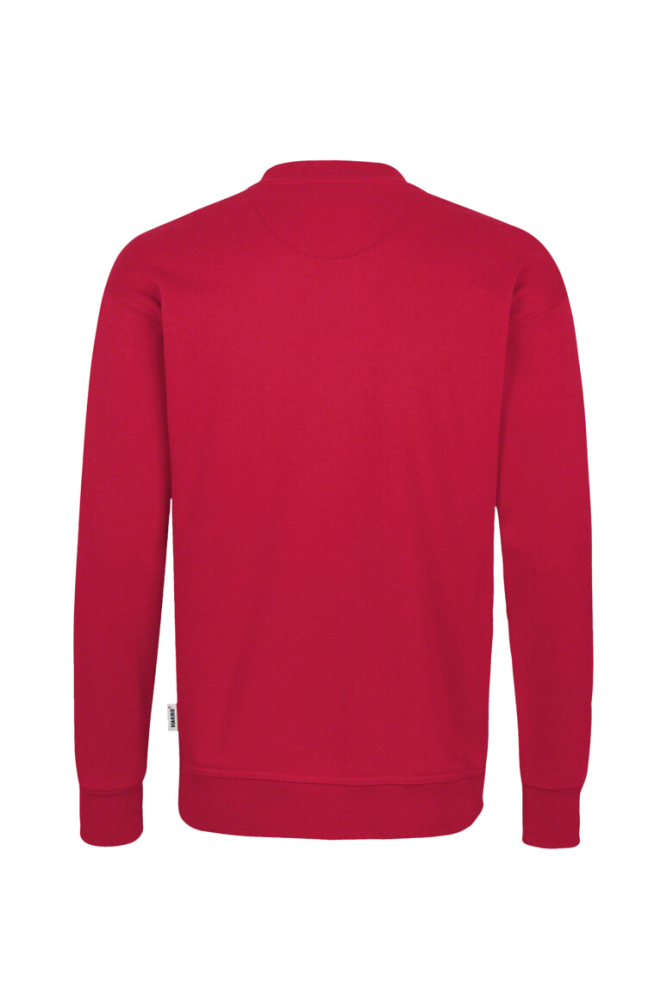 HAKRO Sweatshirt MIKRALINAR®, rot, M