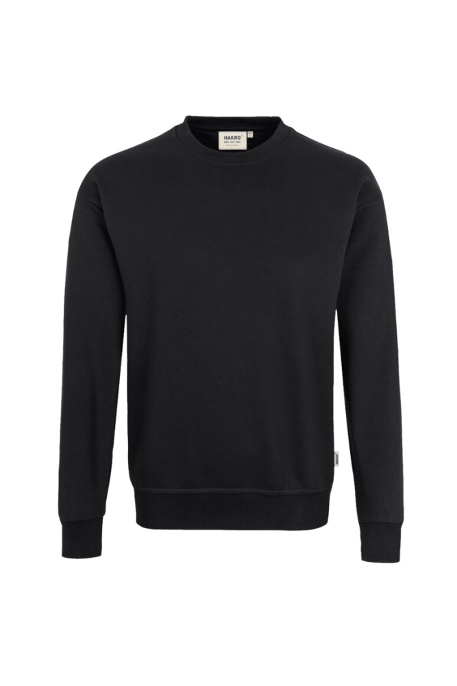 HAKRO Sweatshirt MIKRALINAR®, schwarz, S