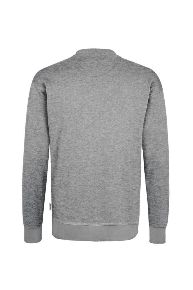 HAKRO Sweatshirt MIKRALINAR®, grau meliert, L