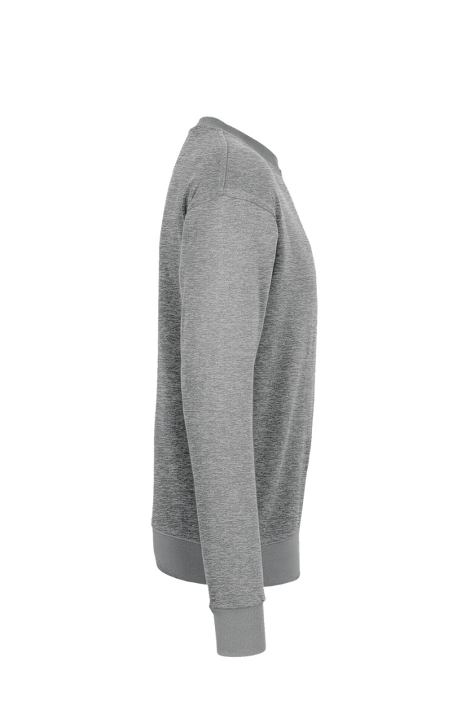 HAKRO Sweatshirt MIKRALINAR®, grau meliert, L