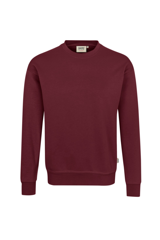 HAKRO Sweatshirt MIKRALINAR®, weinrot, 2XL