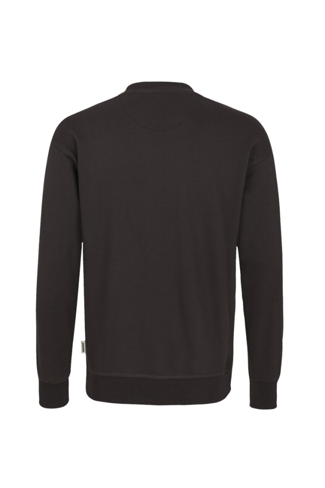 HAKRO Sweatshirt MIKRALINAR®, schokolade, L