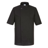 Portwest Kochjacke Kurzarm mit MeshAir 735 schwarz
