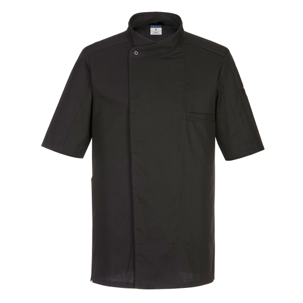 Portwest Kochjacke Kurzarm mit MeshAir 735 schwarz