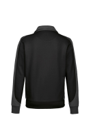 HAKRO Sweatjacke Contrast MIKRALINAR®, schwarz/anthrazit, 2XL