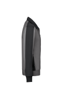 HAKRO Sweatjacke Contrast MIKRALINAR®, titan/anthrazit, XL