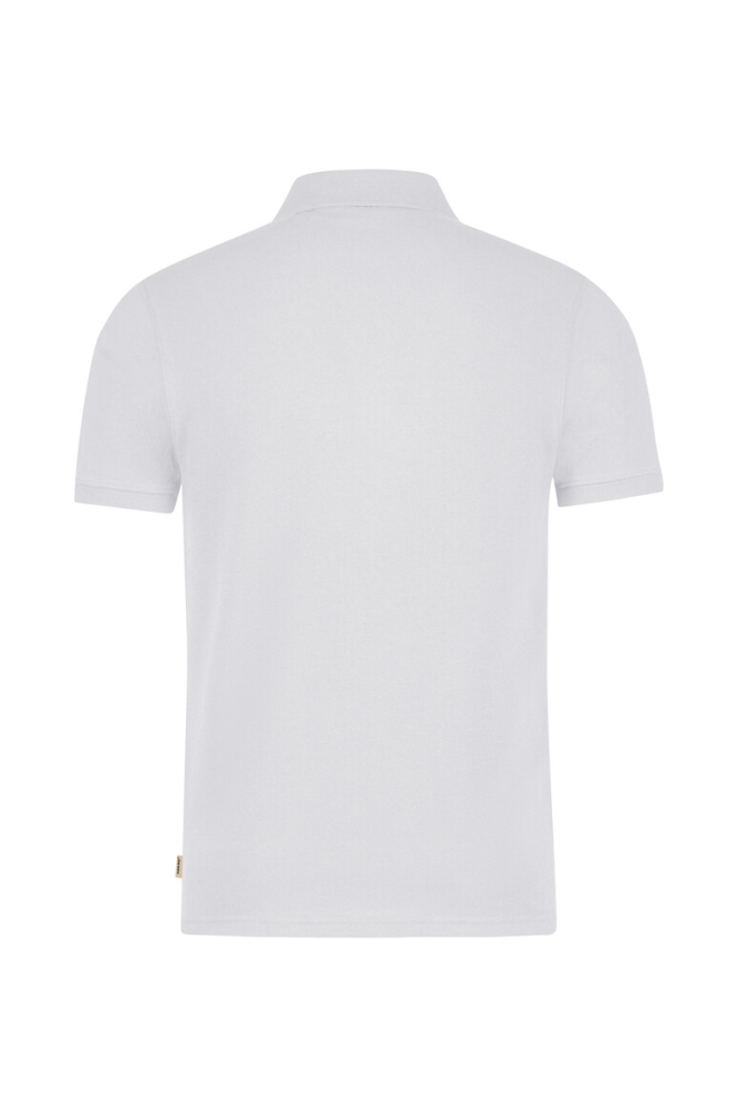 HAKRO Poloshirt Bio-Baumwolle GOTS, weiss, M