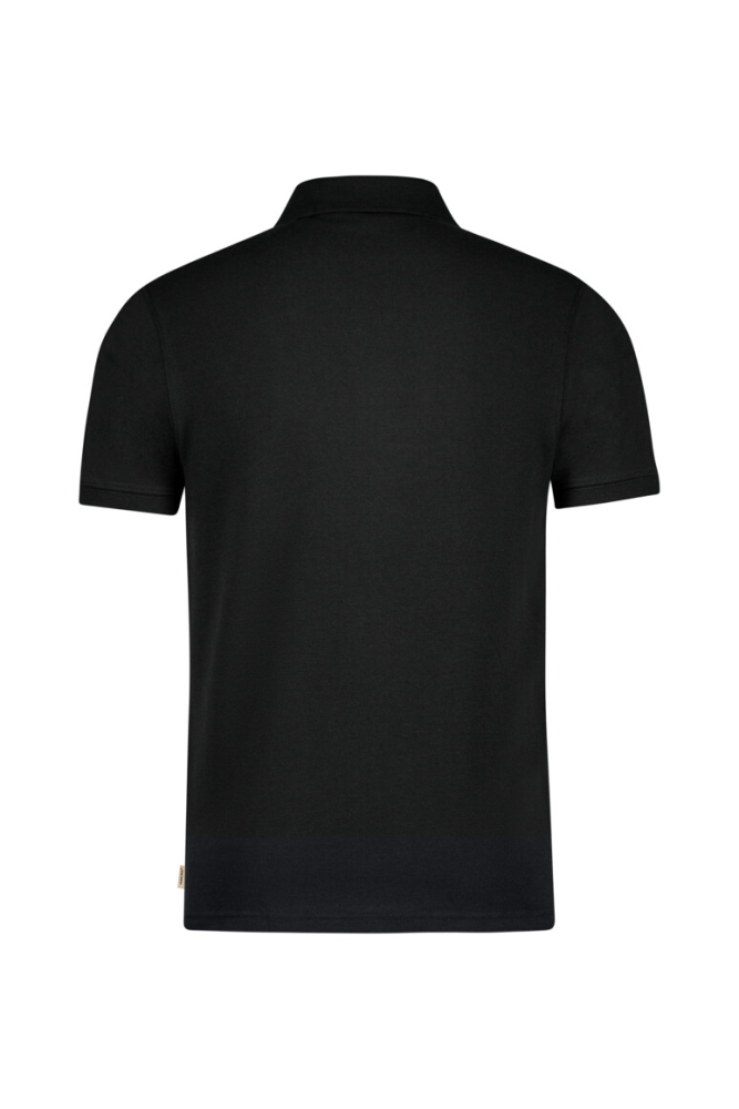 HAKRO Poloshirt Bio-Baumwolle GOTS, schwarz, 2XL
