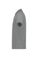 HAKRO Poloshirt Bio-Baumwolle GOTS, grau meliert, L