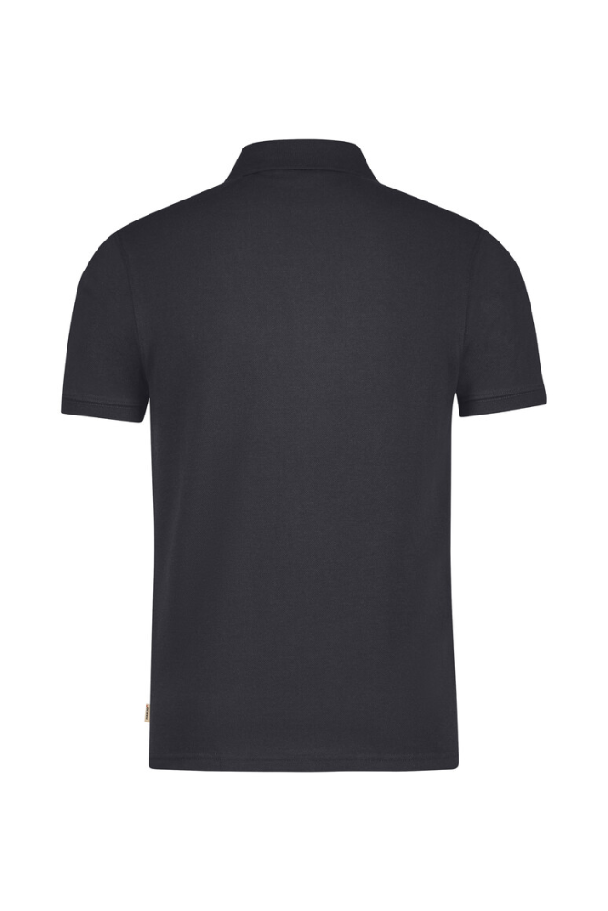 HAKRO Poloshirt Bio-Baumwolle GOTS, karbongrau, 5XL