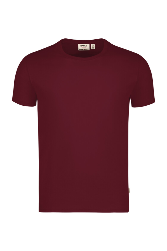 HAKRO T-Shirt MIKRALINAR® ECO, weinrot, M