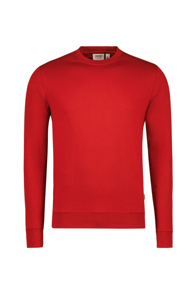 HAKRO Sweatshirt MIKRALINAR® ECO, rot, S